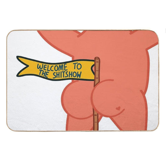 Welcome to The Shitshow Patrick Star Bath Mat