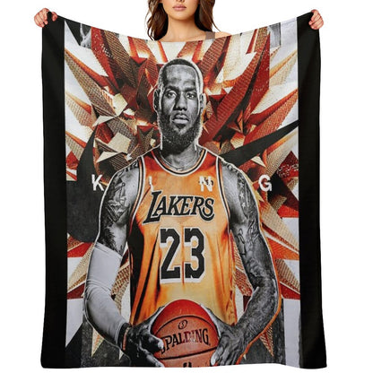 The King James 23 Throw Blanket