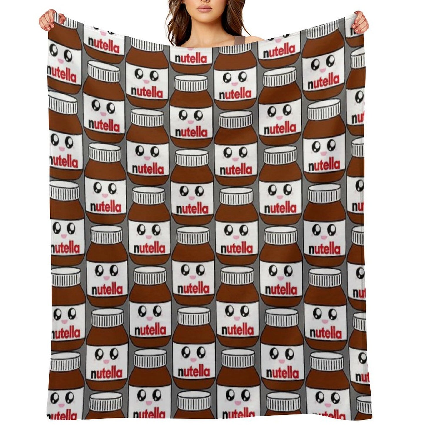 Nutella Throw Blanket
