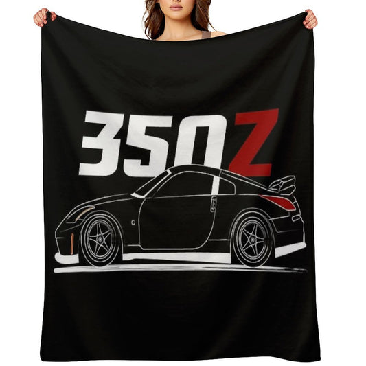 JDM 350 Z Throw Blanket