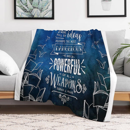Libraries Throw Blanket