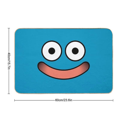 Dragon Quest Slime Face Bath Mat