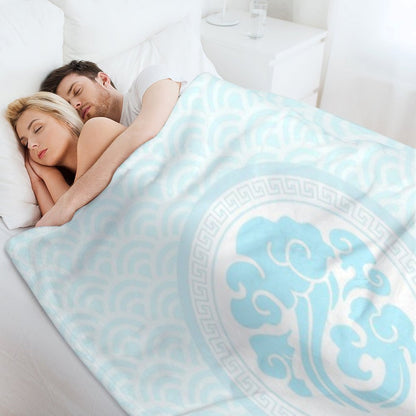 Gusu Lan Logo Throw Blanket
