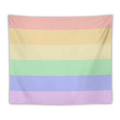 Pastel Pride Flag Tapestry