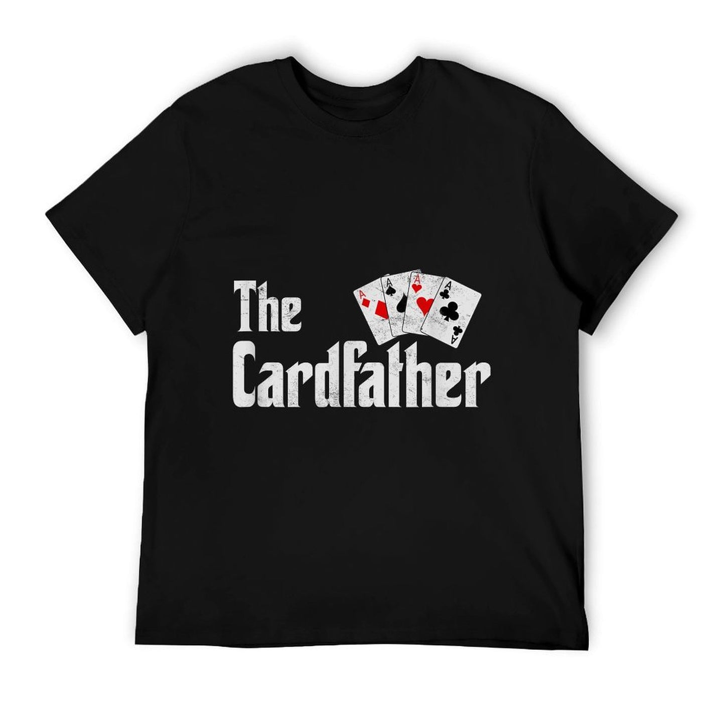 The Card Father Poker Game Cards Playing Dad Father&#39;s Dad T-Shirt