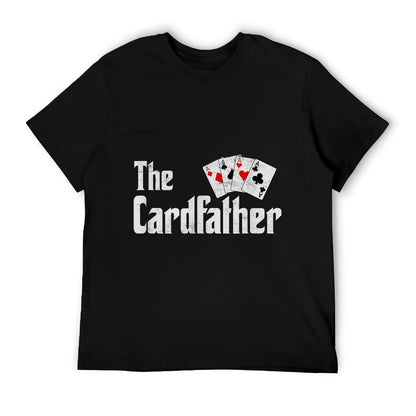 The Card Father Poker Game Cards Playing Dad Father&#39;s Dad T-Shirt