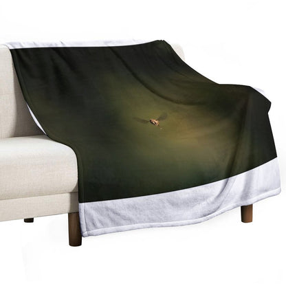 Hover in The Void Throw Blanket