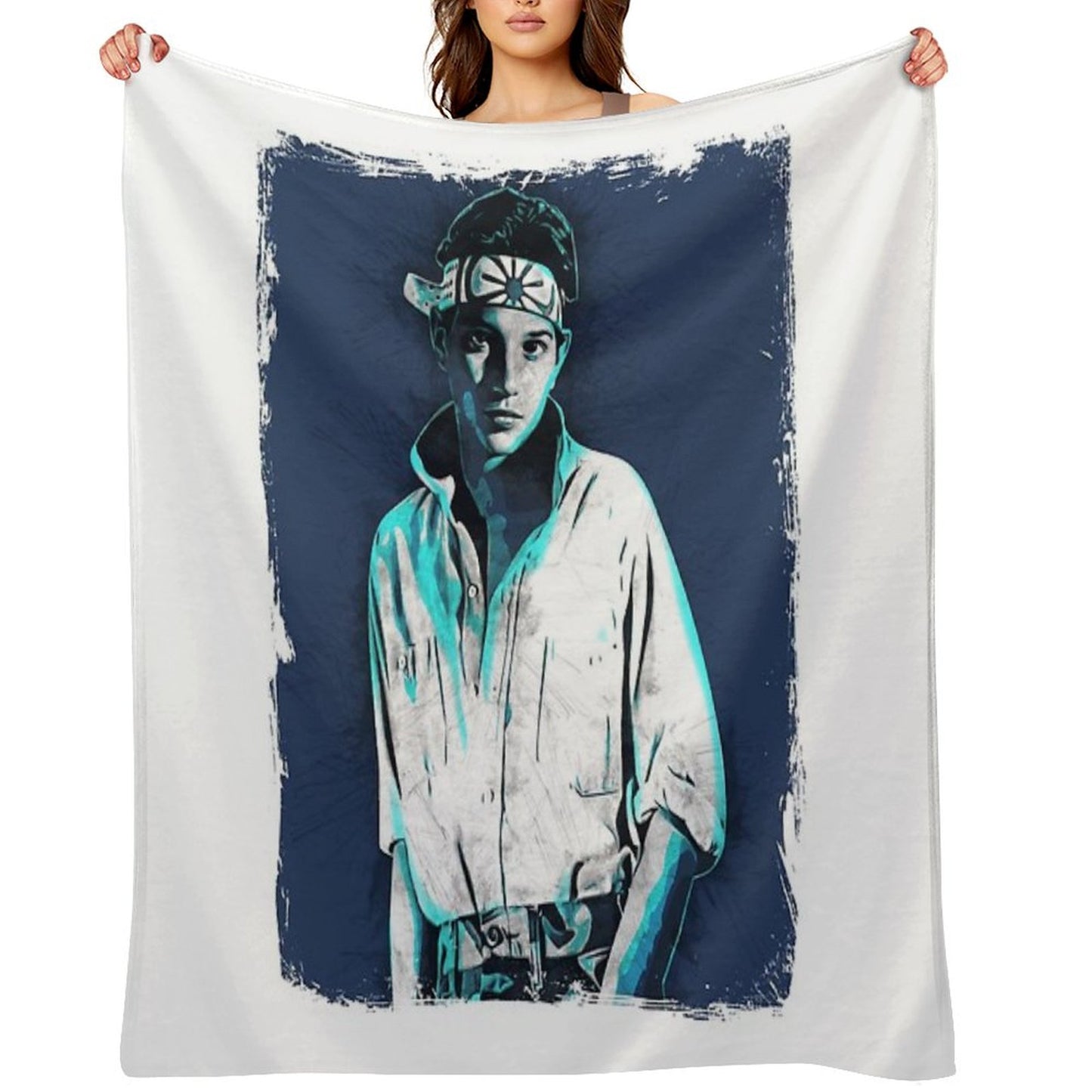 Ralph Macchio - Karate Kid Throw Blanket