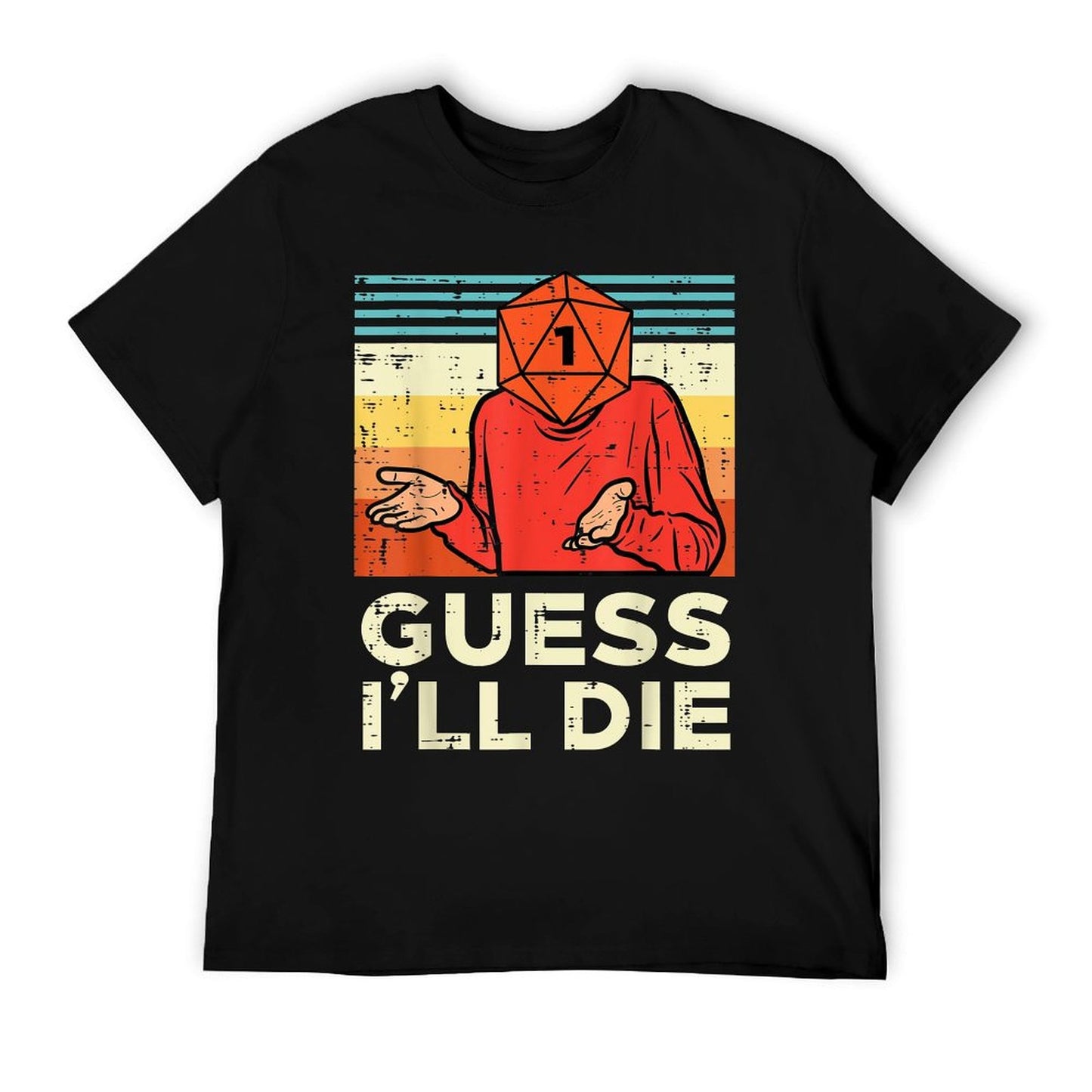 Rpg Gamer 1 Guess Ill Die Retro Men Boys Kids Youth T-Shirt