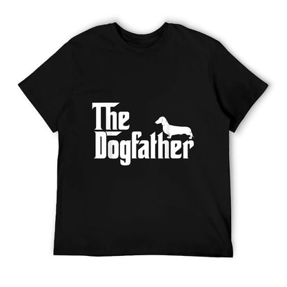 The Dogfather Dachshund Funny Father Dog Lover T-Shirt
