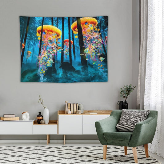 Electric Jellyfish Worlds in A New Forest Tapestry