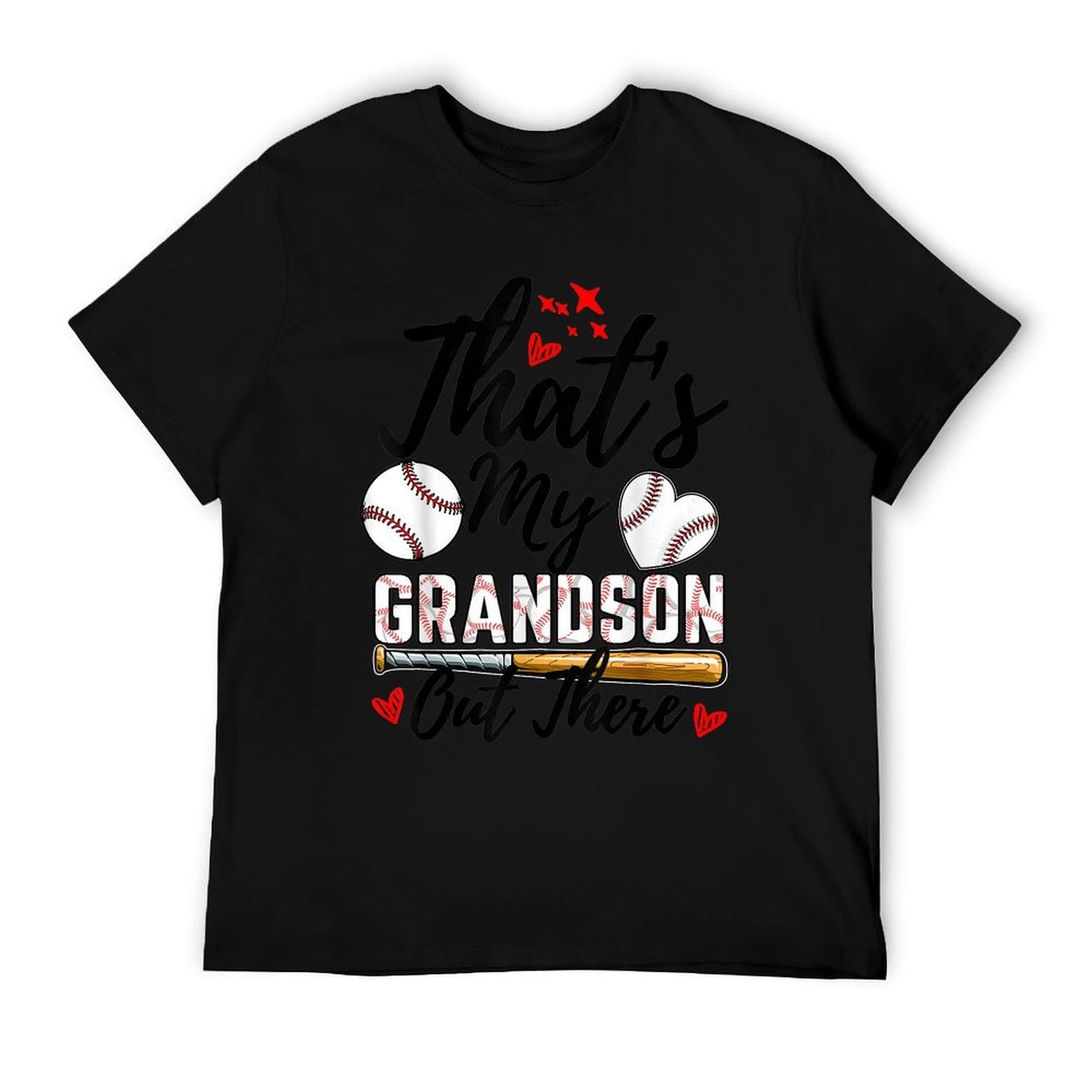That&#39;s My Grandson Out There Baseball Grandma Mother&#39;s Day T-Shirt