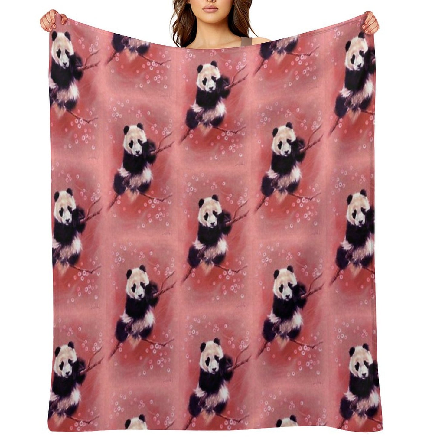 Panda Throw Blanket