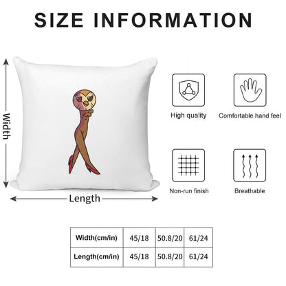 Sassy Hooty Soft Luxury Feel Throw Pillow