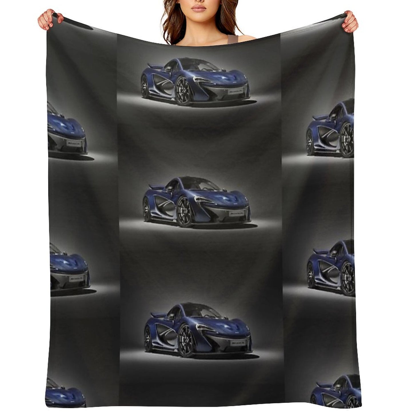 McLaren P1 Throw Blanket