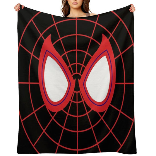 Miles Morales Eyes Throw Blanket