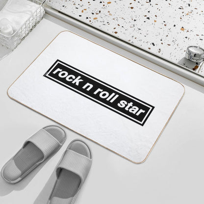 Rock N Roll Star - OASIS Band Tribute - MADE IN THE 90s Bath Mat