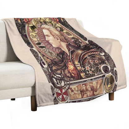 Biohazard Zodiac Throw Blanket