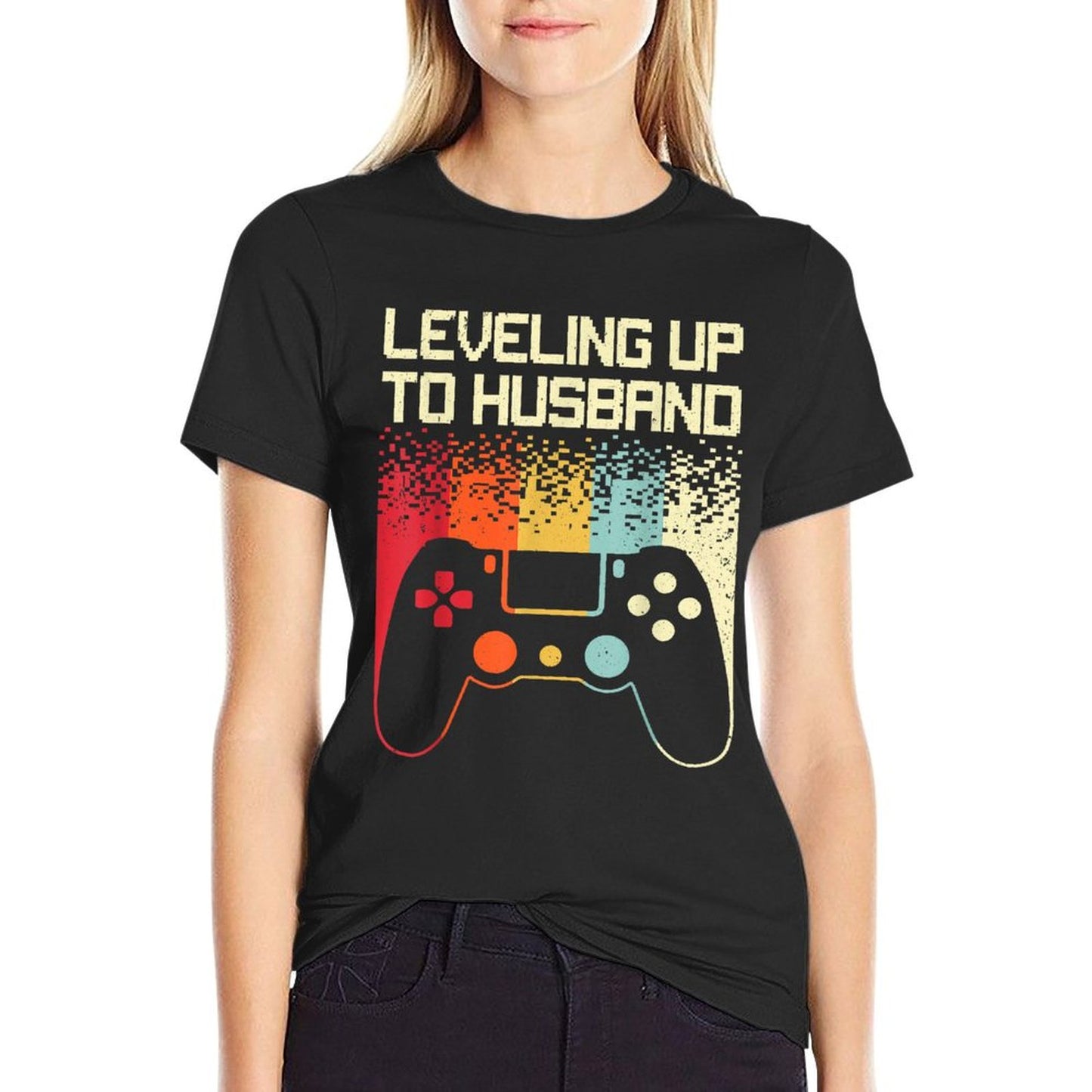 Cool Future Husband For Men Boys Groom To Be Bachelor Gamer T-Shirt