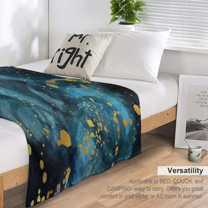 Ocean of Reality Throw Blanket