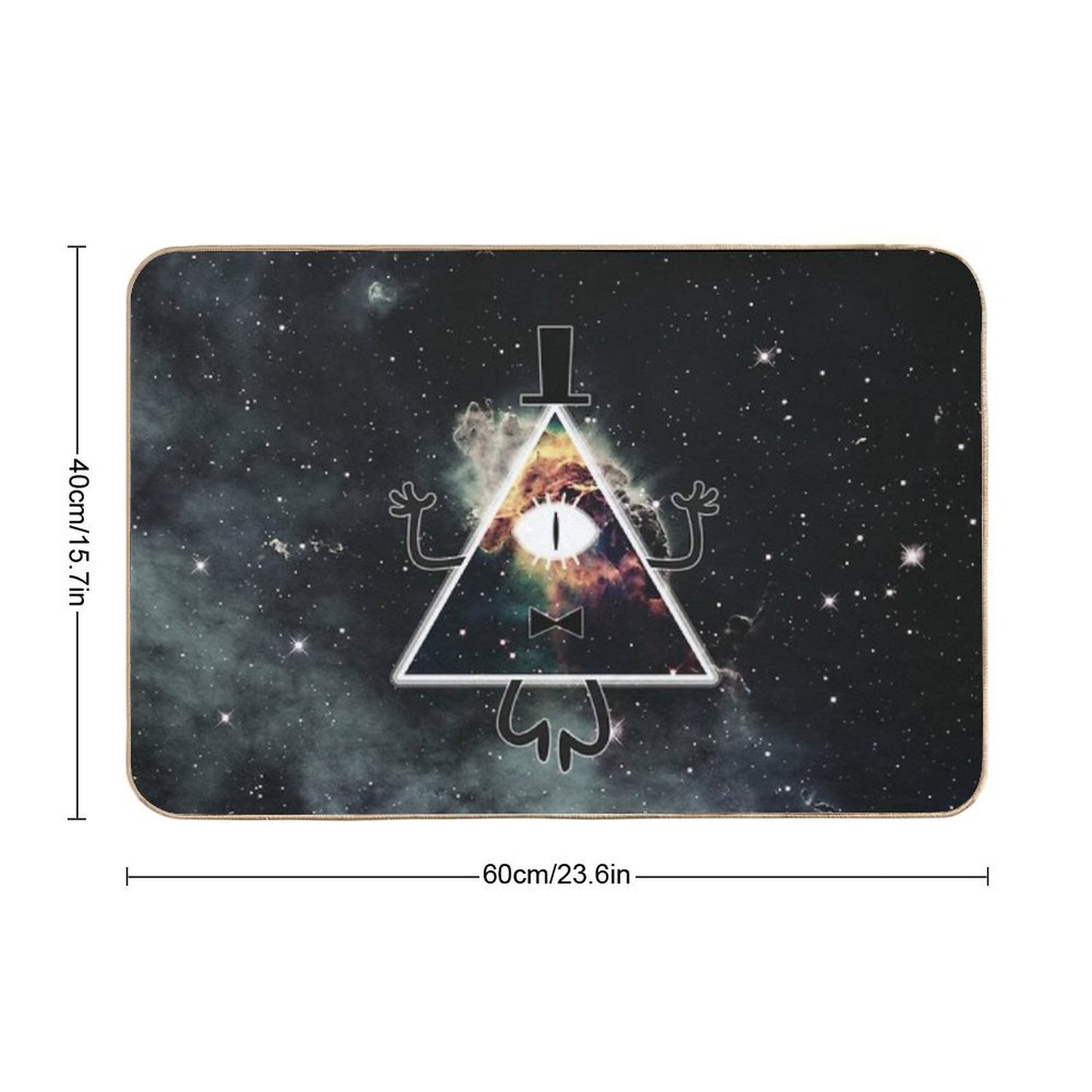 Bill Cypher Master of Space And Time Bath Mat