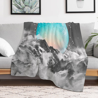 It Seemed To Chase The Darkness Away Throw Blanket