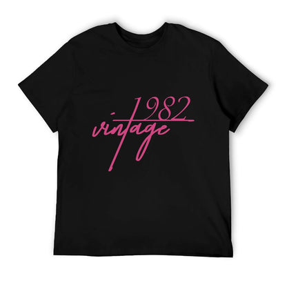40th Birthday Gift For Men And Women. Vintage 1982  Lightweight T-Shirt