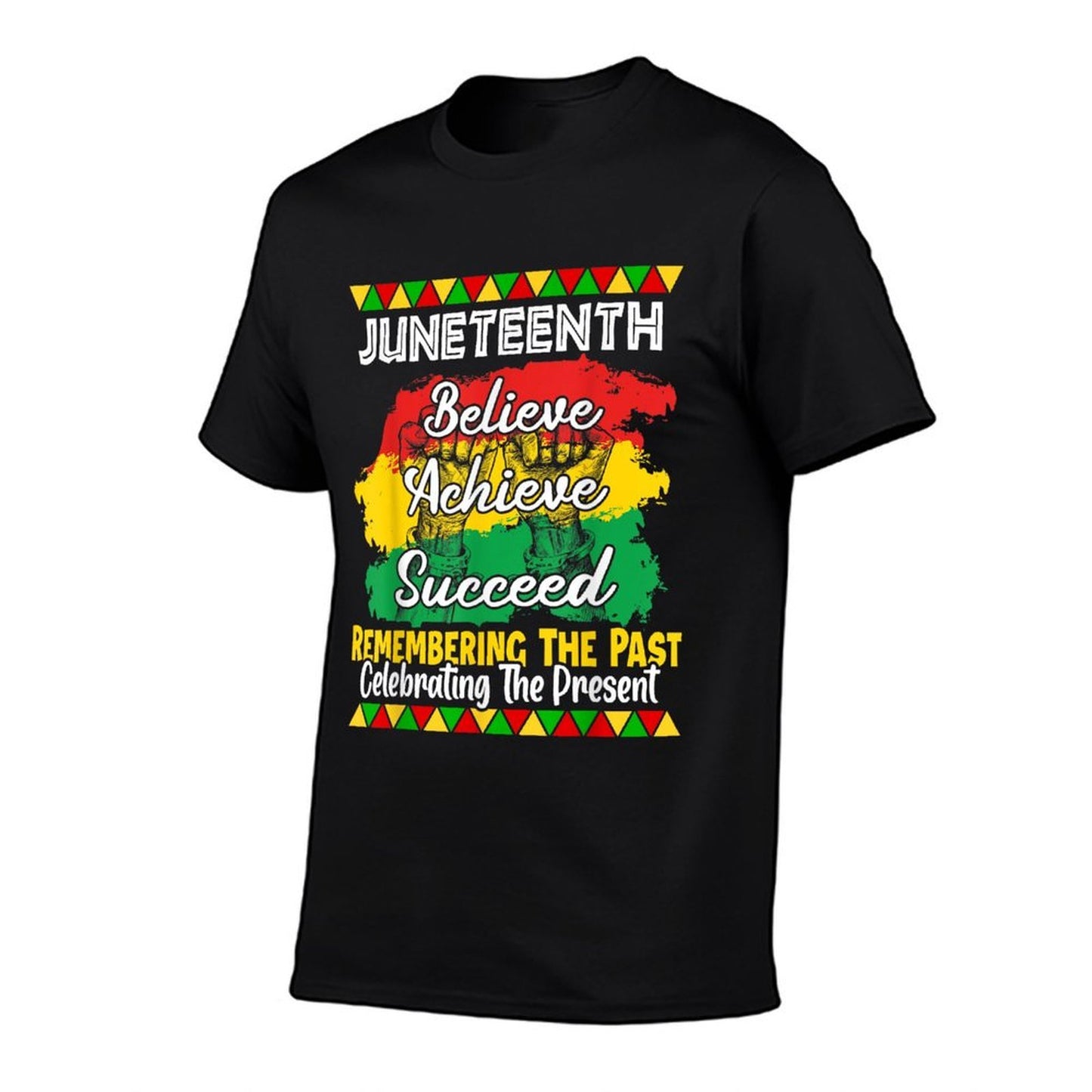 Juneteenth Is My Independence Day Black Pride  Heathered Texture T-Shirt