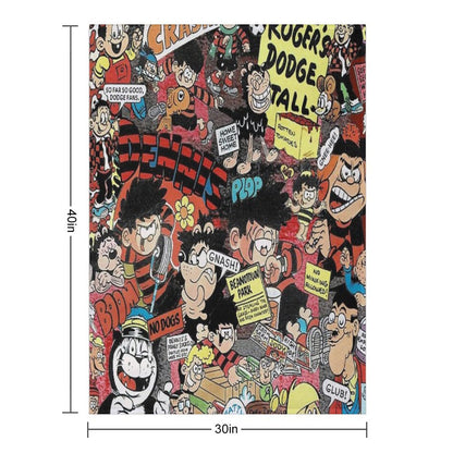 Beano 2 Throw Blanket