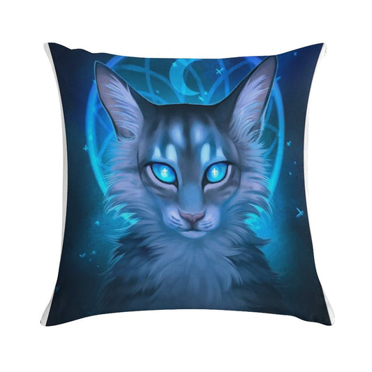 Warriors Jayfeather Soft Decorative Cover Throw Pillow
