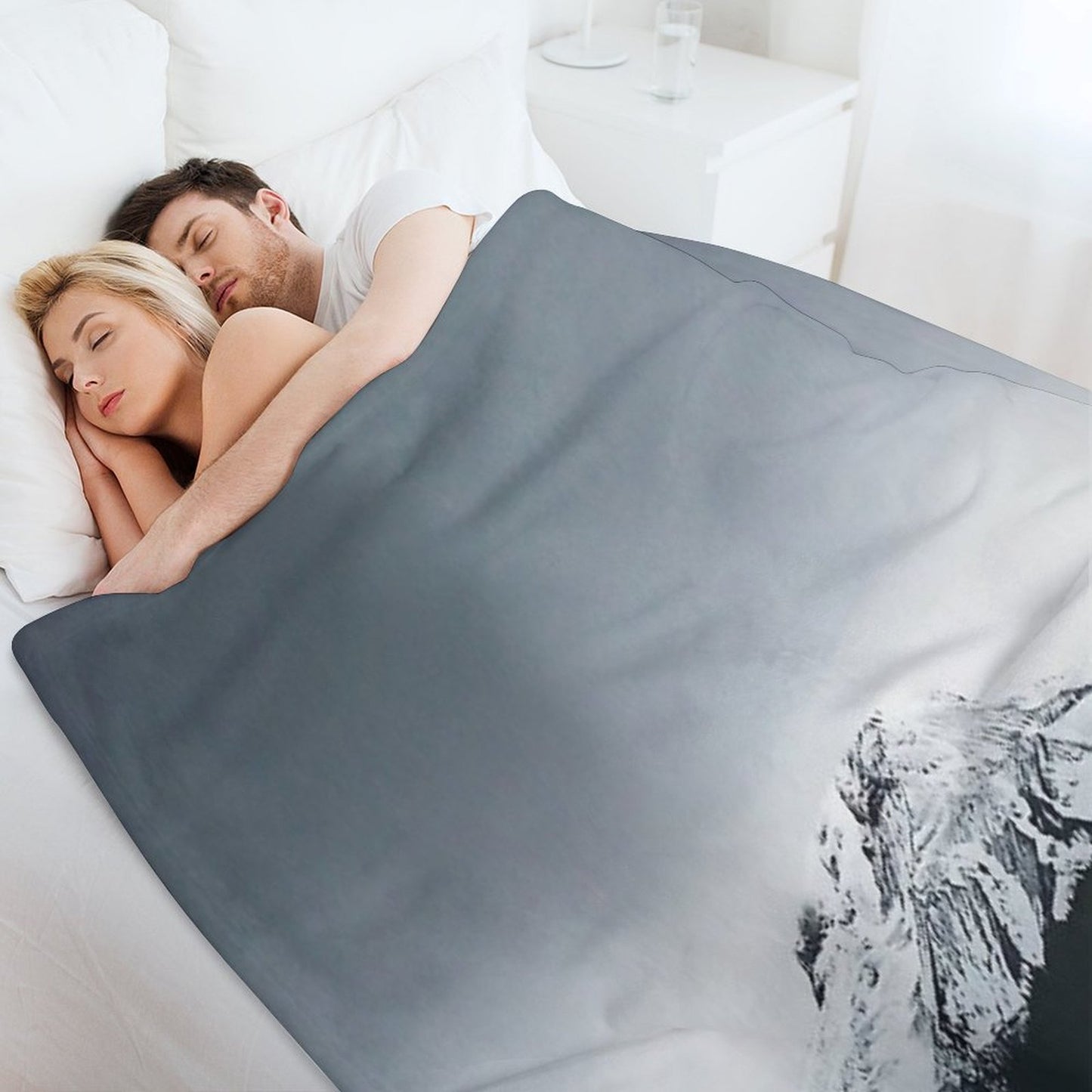 Mt. Hood Oregon Throw Blanket