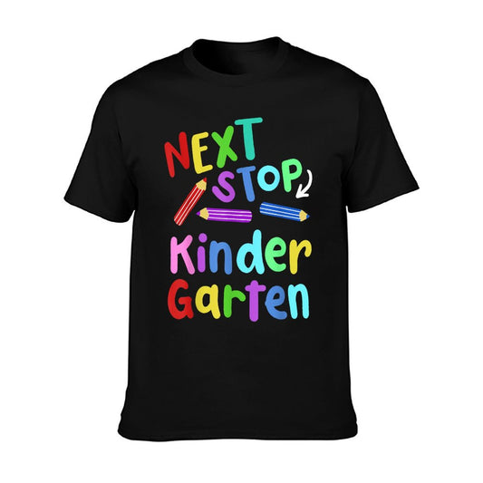 Next Stop Kindergarten Preschool Graduation 2025 Boy Girl T-Shirt