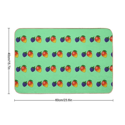 Blackberry Mango  Dirt-Trapping Bath Mat