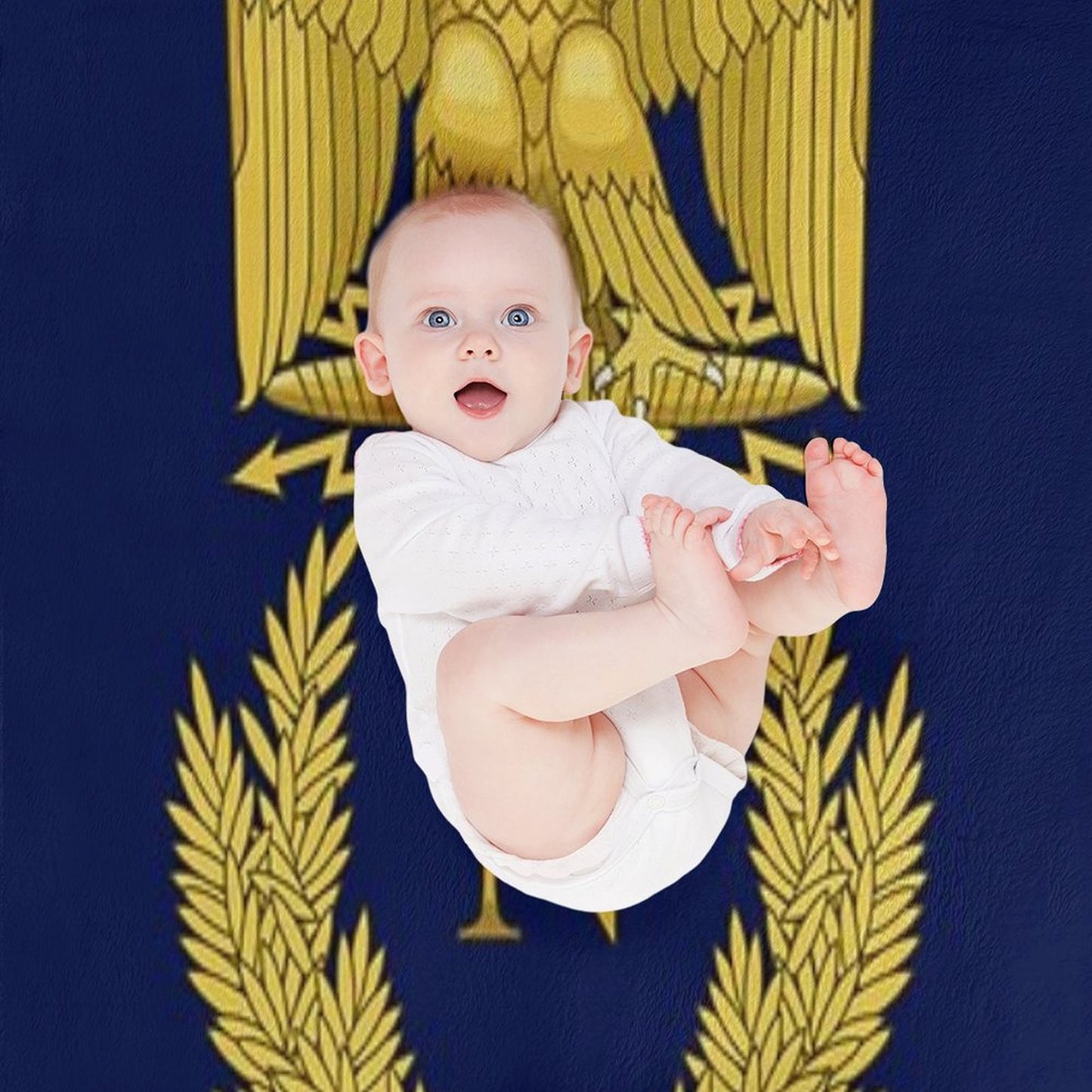 Emblème De Napoléon Bonaparte Throw Blanket