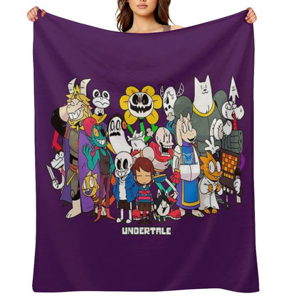 Undertale Adventure Throw Blanket