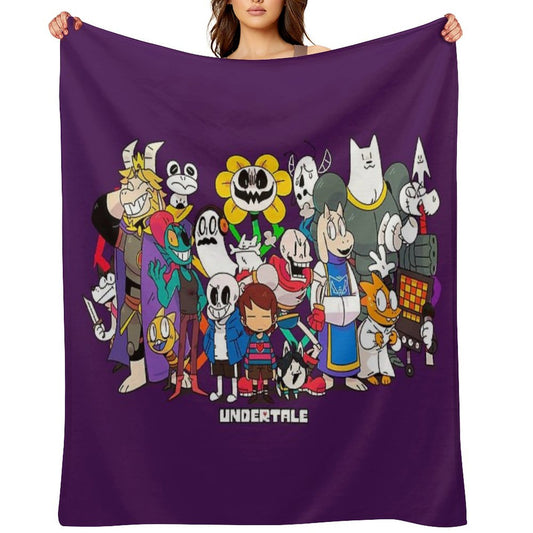 Undertale Adventure Throw Blanket