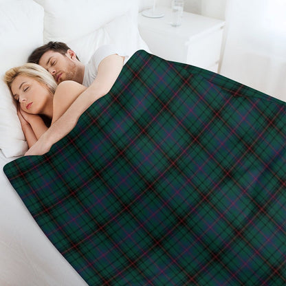 Clan Davidson Tartan Throw Blanket