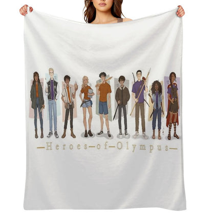Heroes of Olympus Throw Blanket