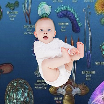 SUBNAUTICA Plant Life Throw Blanket