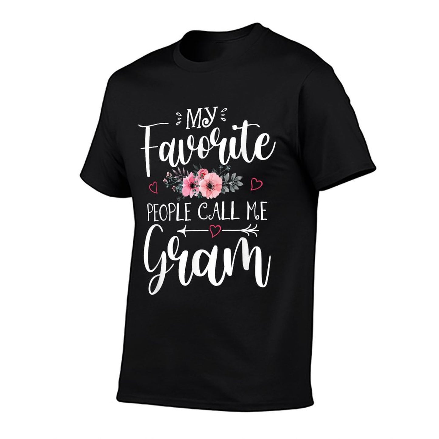 My Favorite People Call Me Gram Floral Mother&#39;s Day T-Shirt