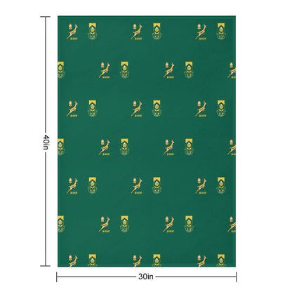 SOUTH AFRICAN CRICKET -FANS Throw Blanket