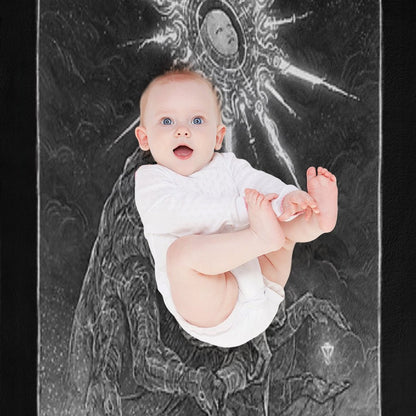 Elder Sunbaby, The Daymaker Throw Blanket