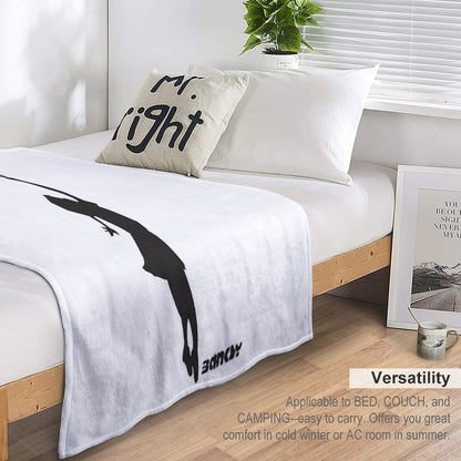 Banksy - Balloon Girl Throw Blanket