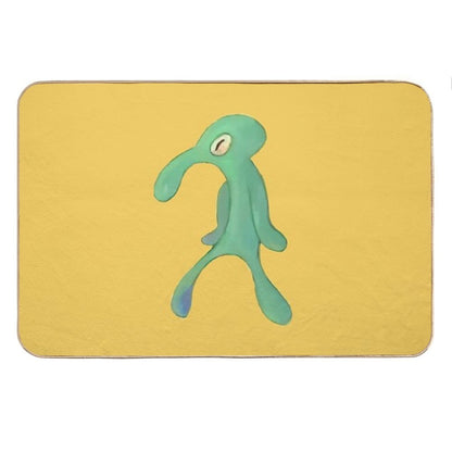 Bold And Brash Pin Button Bath Mat