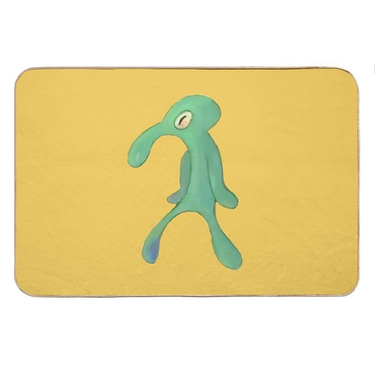 Bold And Brash Pin Button Bath Mat