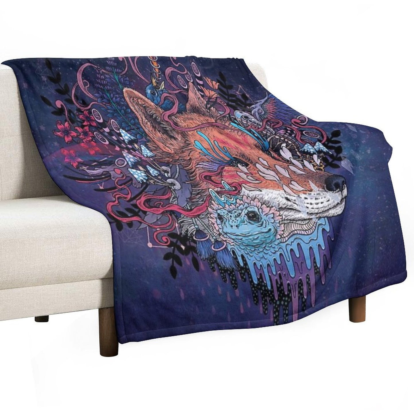 Envoy (Kitsune) Throw Blanket