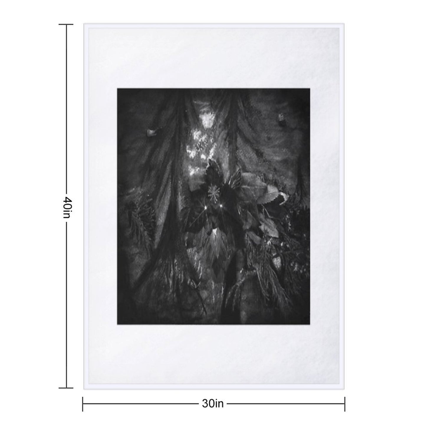 Moonlight #2 Throw Blanket