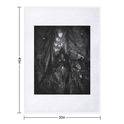 Moonlight #2 Throw Blanket