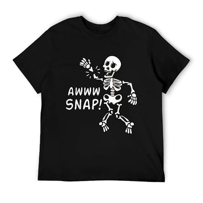 Aw Snap Broken Arm Skeleton Injury Wrist Surgery Recovery T-Shirt