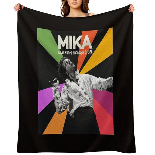 Mika Live from Brooklyn Steel Throw Blanket